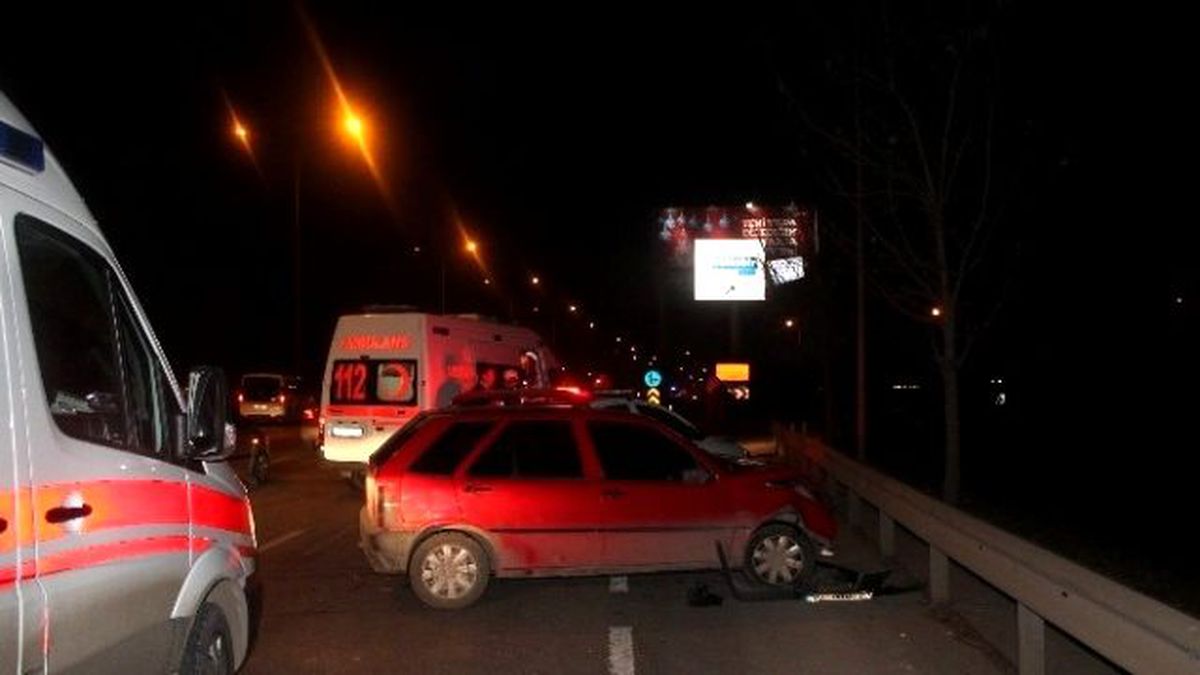 Başkent\'te Aynı Yerde 4 Kaza: 5 Yaralı