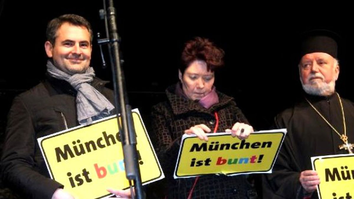 Binlerce Münihli, Pegida\'yı Protesto Etti