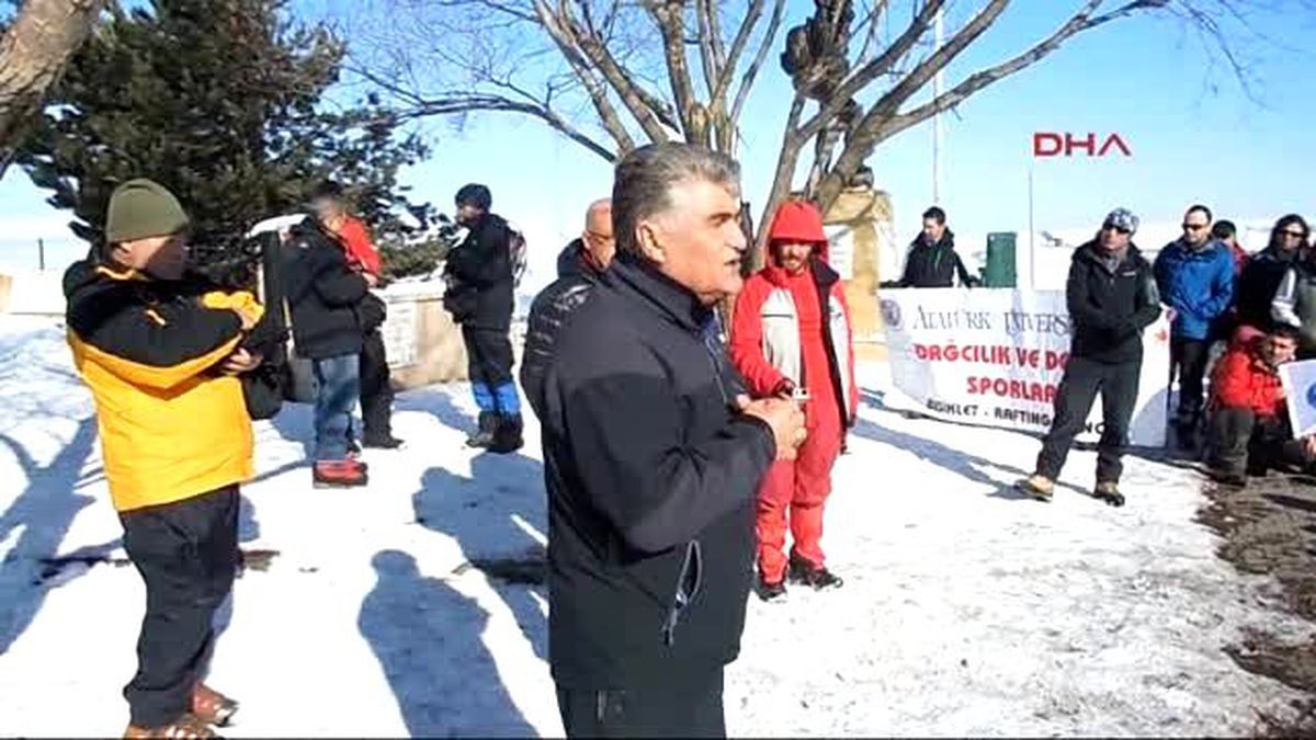 Sarıkamış Harekatının 100\'üncü Yılında Şehitleri İlk Dağcılar Andı