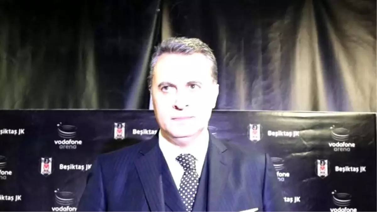 Fikret Orman Vodafone Arena\'da Konuştu