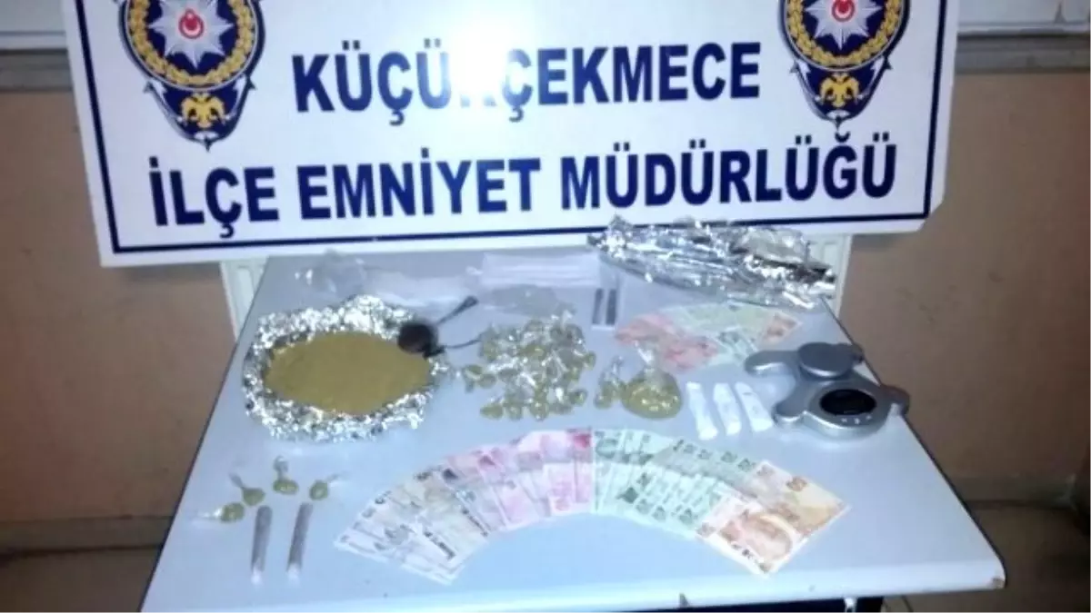 Küçükçekmece\'de Uyuşturucu Operasyonu