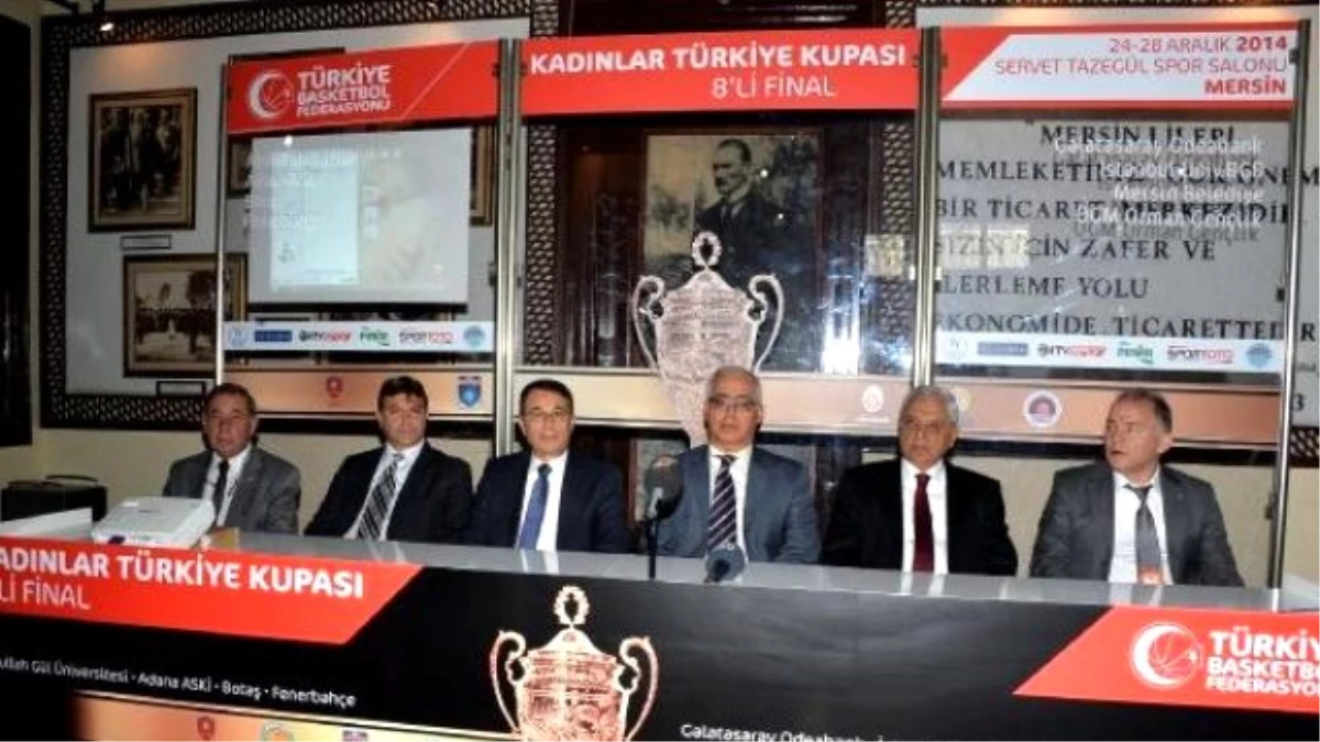 Mersin\'de Kadınlar Basketbol Türkiye Kupası Heyacanı