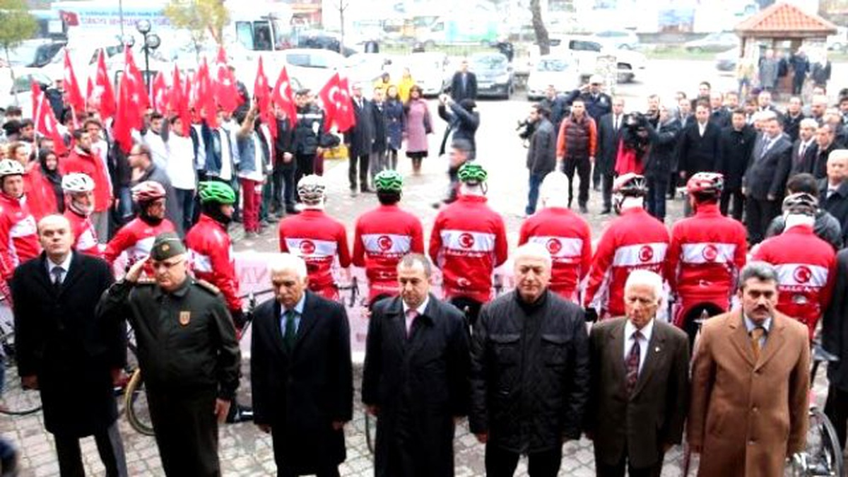 Sarıkamış Bisiklet Grubu Karabük\'ten Törenle Uğurlandı
