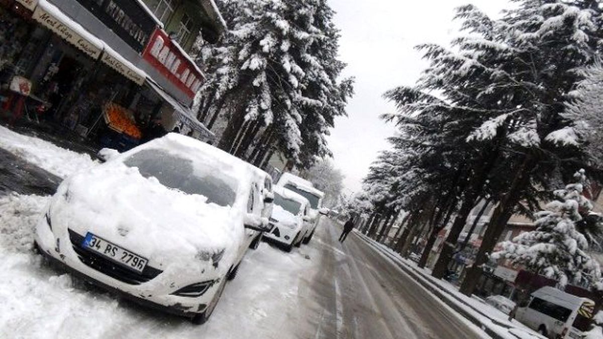 Tatvan\'da Kar Yağışı