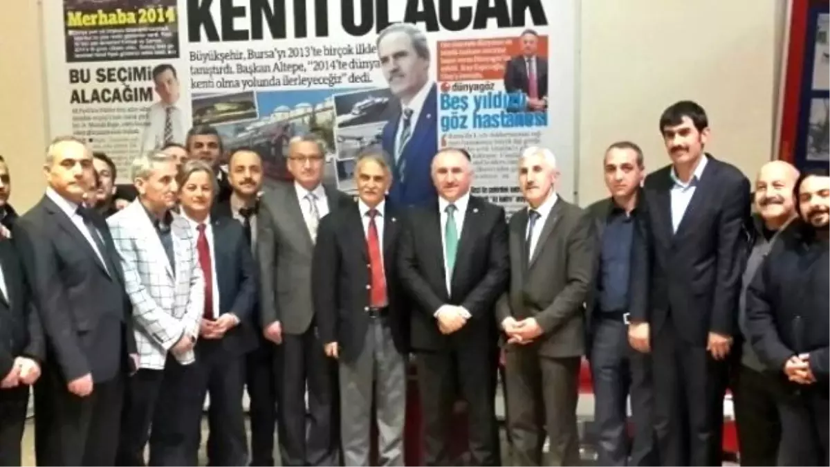 Çağlayan Bursa\'da Derneklerle Buluştu