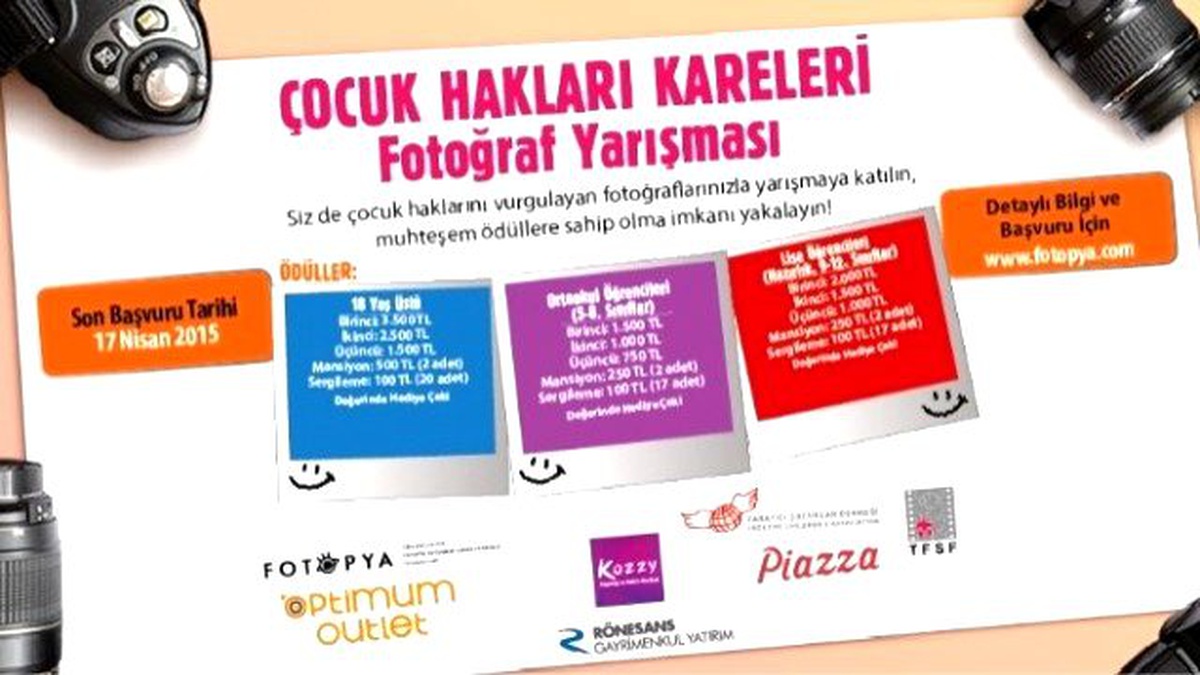 En İyi "Çocuk Hakları Kareleri" Aranıyor