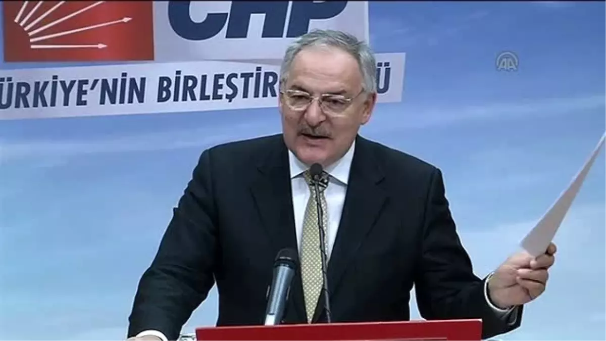 Koç: "Chp\'nin Bahsedilen Yapıyla (Paralel Yapı) Hiçbir İlişkisi Yoktur"