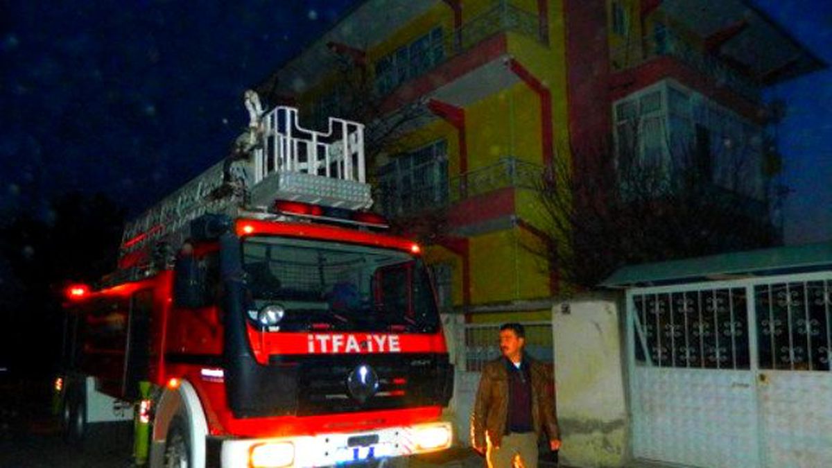 Osmancık\'ta Yangın Paniği