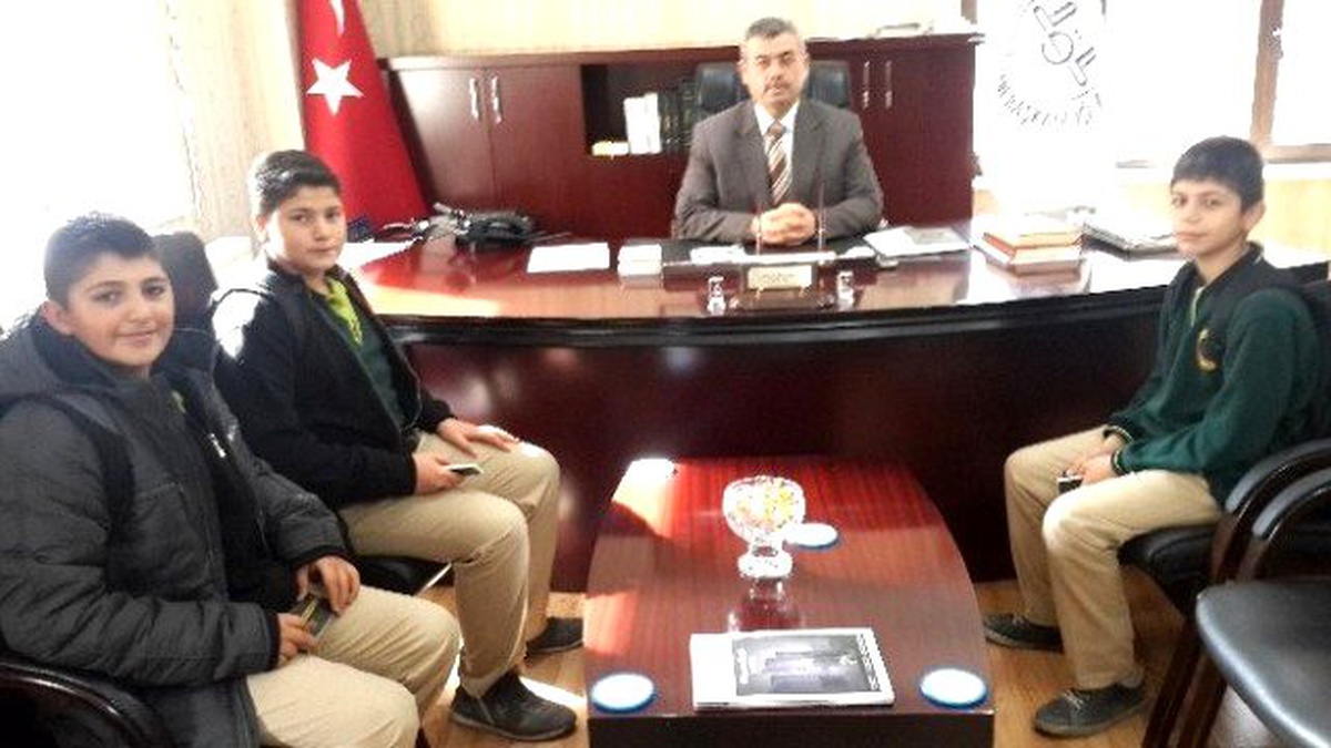Said Nursi İmam Hatip Lisesi Öğrencilerinden Coşkun\'a Ziyaret