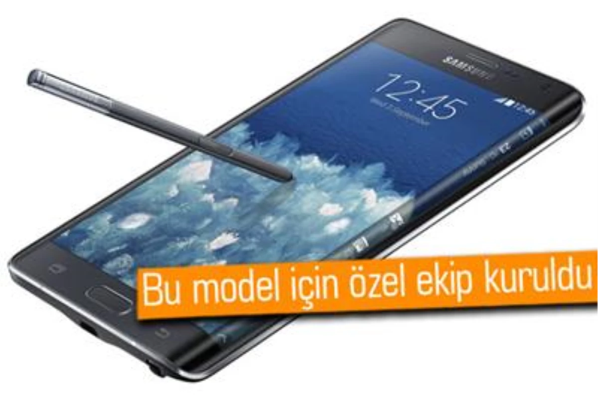Samsung Galaxy Note Edge\'e Türkiye\'de İlgi Büyük Oldu