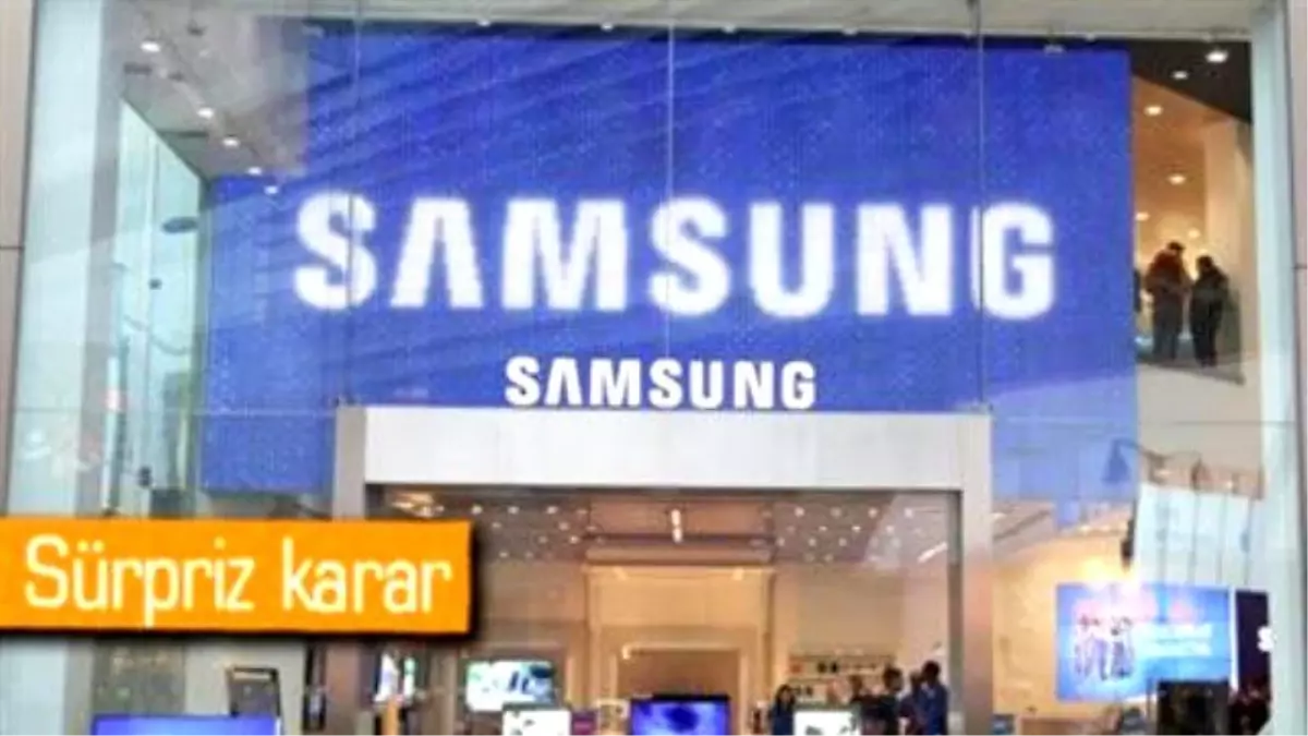 Samsung\'un Londra\'daki Ana Mağazası Kepenkleri İndirdi