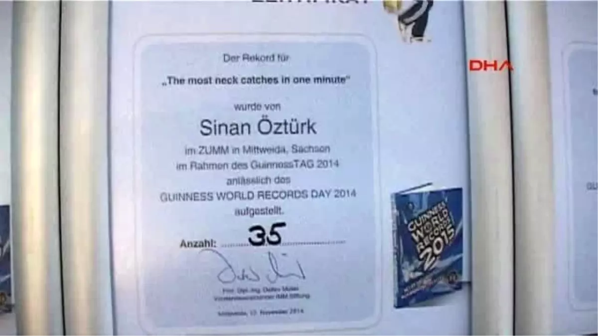 Sinan Öztürk Üç Dünya Rekoru Daha Kırdı