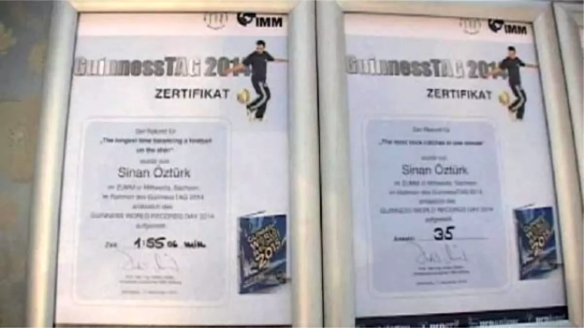 Sinan Öztürk Üç Dünya Rekoru Daha Kırdı