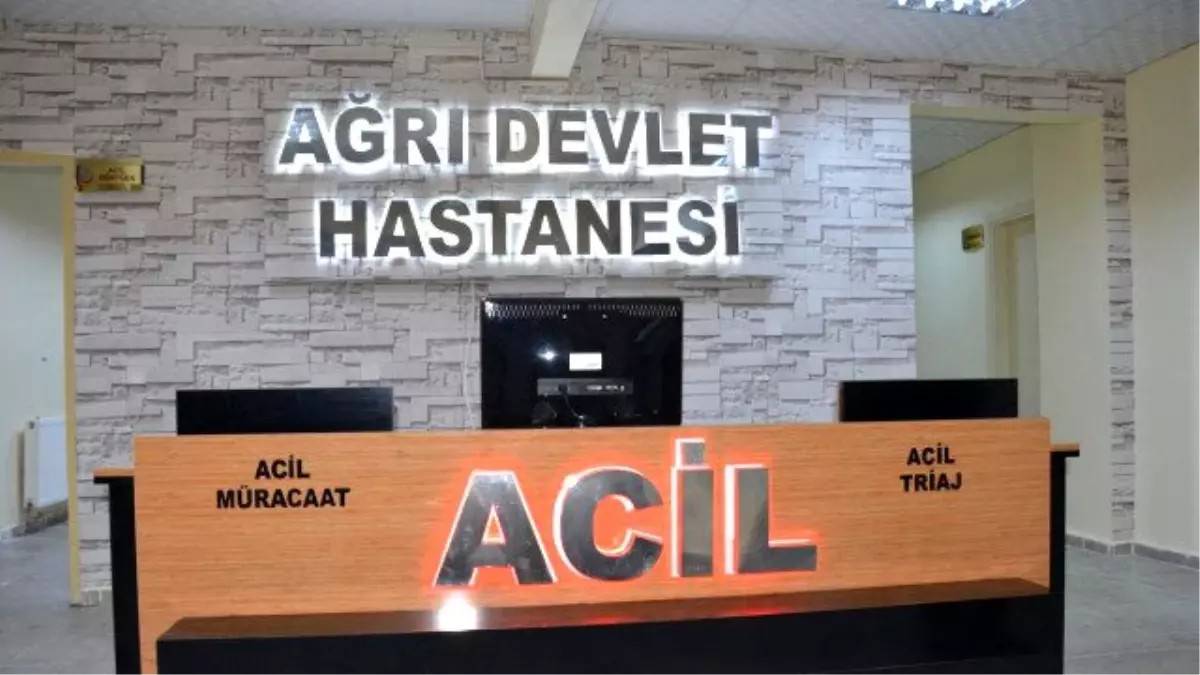 Ağrı\'daki Acil Servis Modern Görünüme Kavuştu