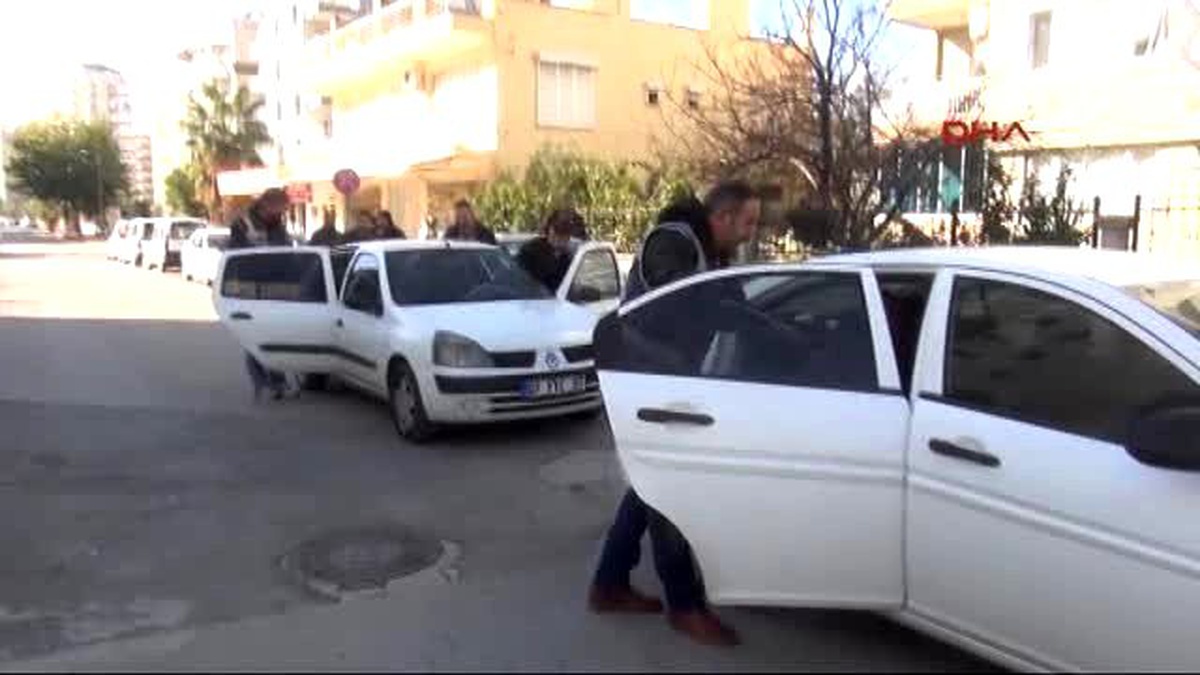 Antalya Yankesiciler Güvenlik Kamerasından Yakalandı