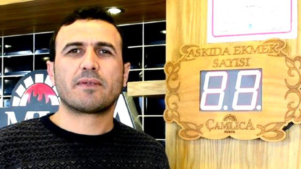 Askıda Ekmek Elektronik Tabelada