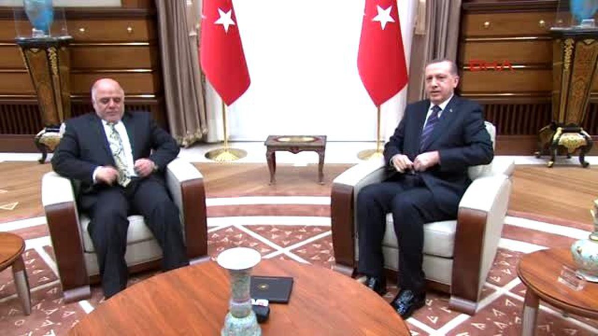 Erdoğan, Irak Başbakanı Al Abadi?yi Kabul Etti