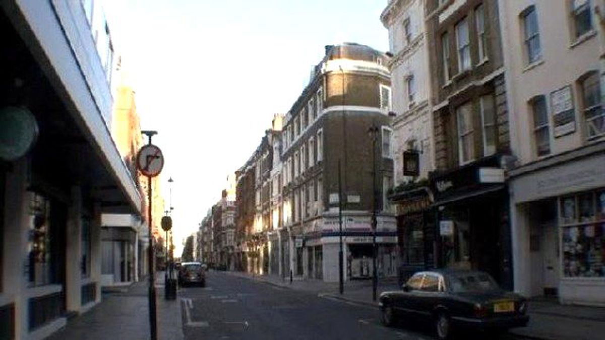 Londra\'da Hayat Durdu