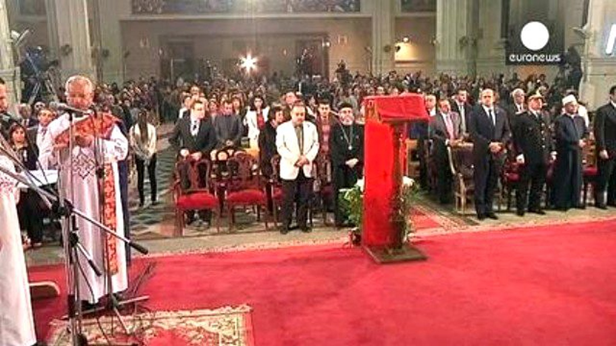 Mısırlılar Ortadoğu Barışı İçin Dua Etti