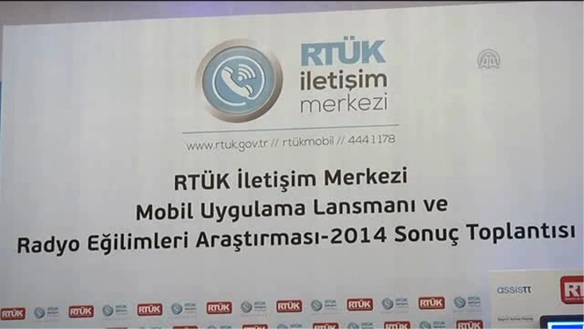 RTÜK İletişim Merkezi Mobil Uygulama Lansmanı - Davut Dursun