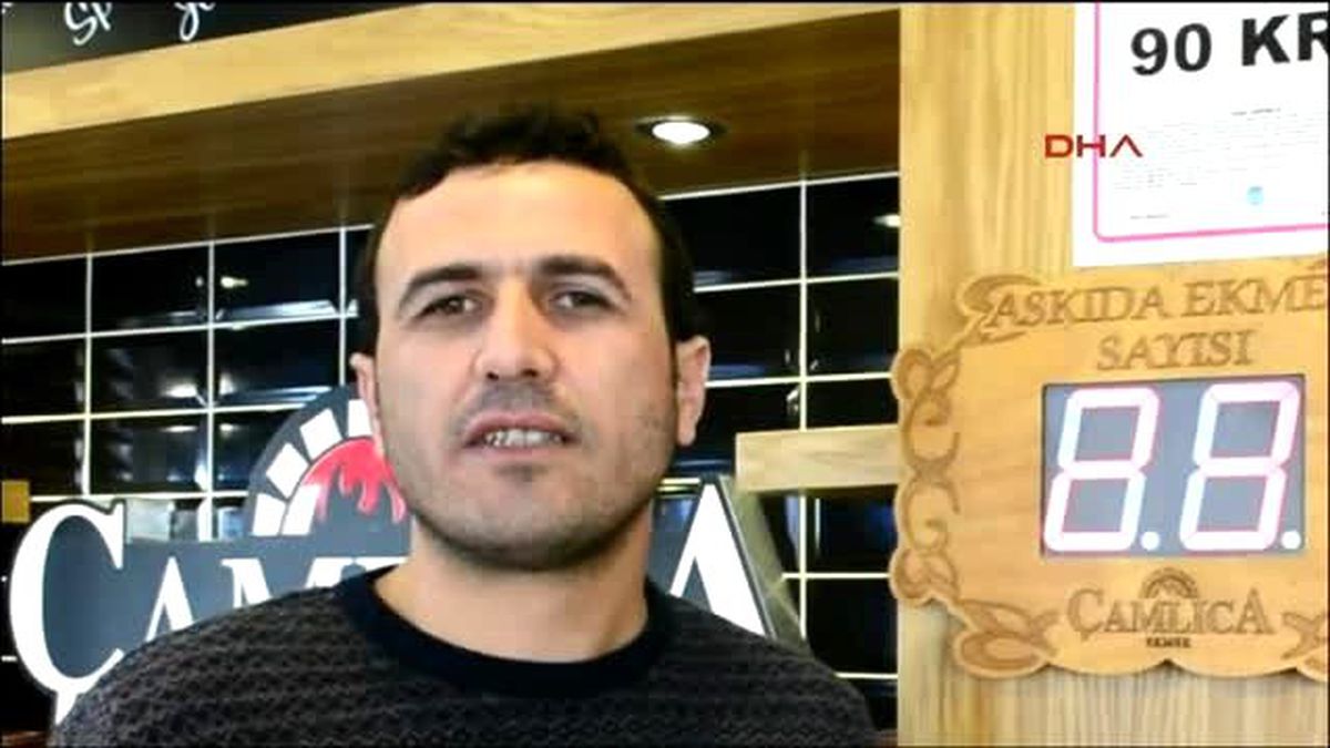 Askıda Ekmek Elektronik Tabelada
