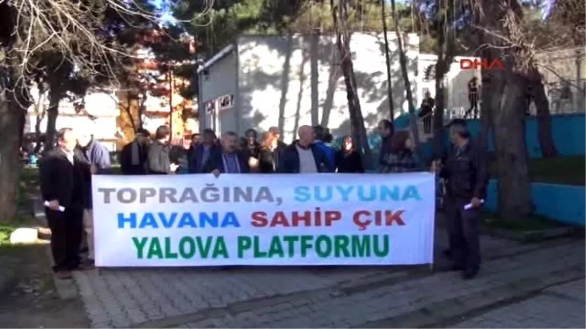 Yalova Platformu Ağaç Kesimini Protesto Etti