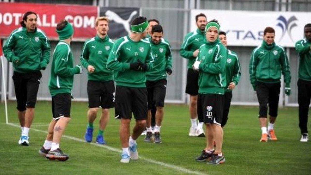 Bursaspor\'da Gaziantepspor Maçı Hazırlıkları