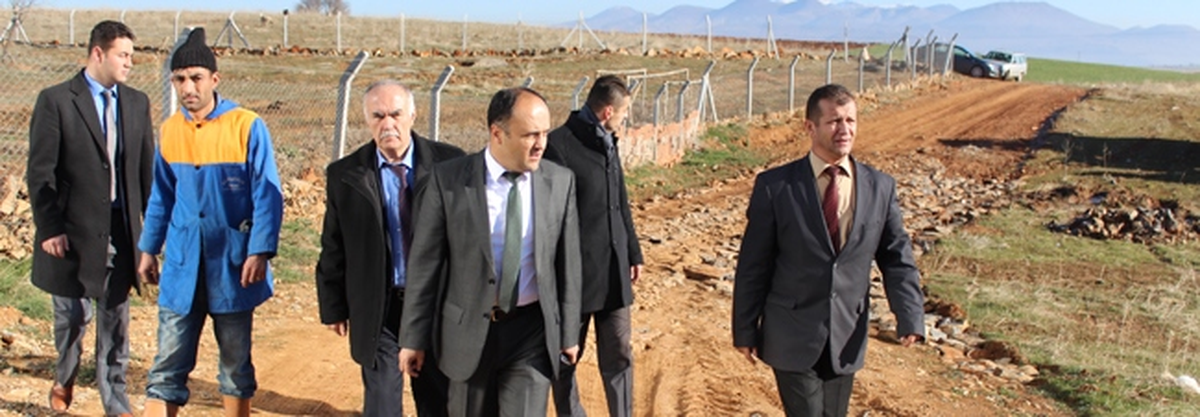 Beyşehir Organize Sanayi Bölgesi\'nde Altyapı Çalışmaları