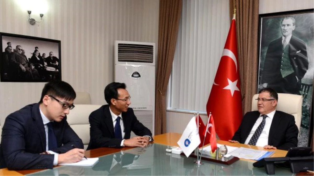 Çin Halk Cumhuriyeti Ankara Büyükelçisi\'nden Büyükşehir\'e Ziyaret