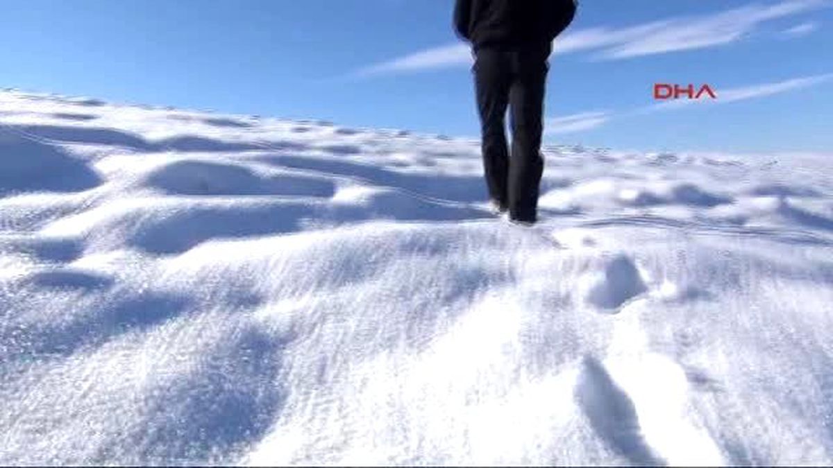 İşte Kars?ın Kristal Karı
