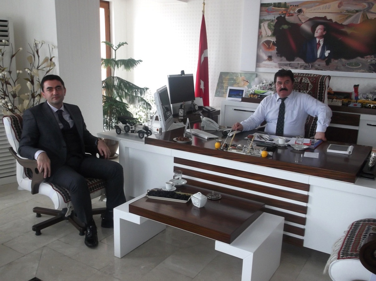 Kaymakam Tekbıyıkoğlu\'ndan, Karayolları Bölge Müdürlüğü\'ne Ziyaret