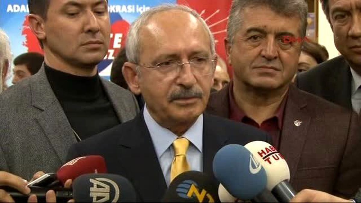 Kılıçdaroğlu : Serbest Bırakılması Bu Ayıbın Üstünü Örtemez