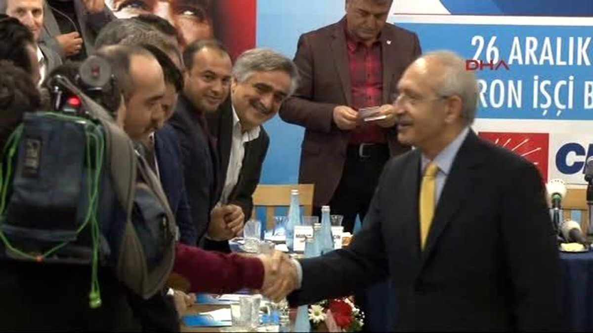 Kılıçdaroğlu, Taşeron İşçi Temsilcileriyle Bir Araya Geldi
