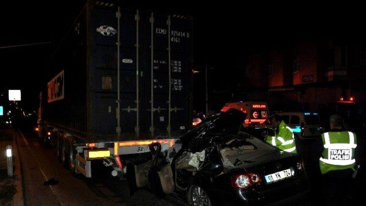 Mersin\'de Trafik Kazası 5 Ölü