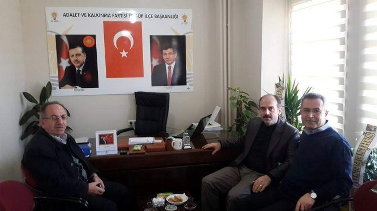 Milletvekili Göktürk\'ten AK Parti Ürgüp İlçe Başkanı Kılıç\'a Ziyaret