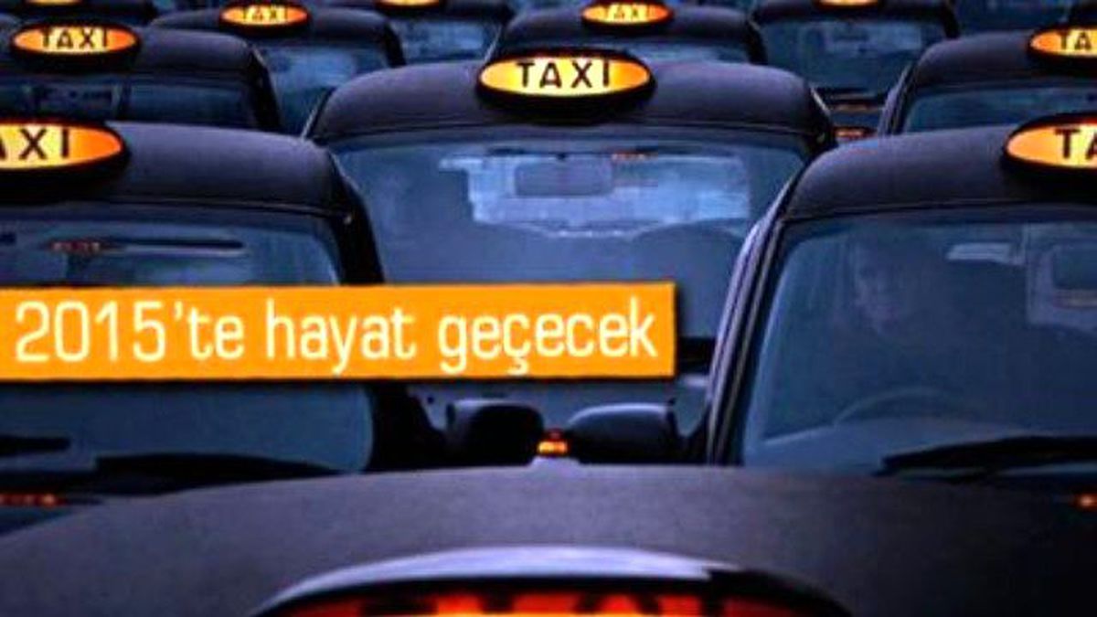 Sürücüsüz Taksiler Test Edilmeye Başladı