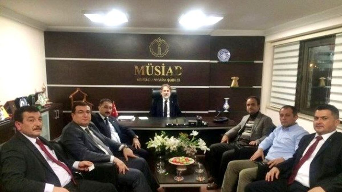 Bekiroğlu\'ndan, Nebati ve Ankara Müsiad\'a Ziyaret