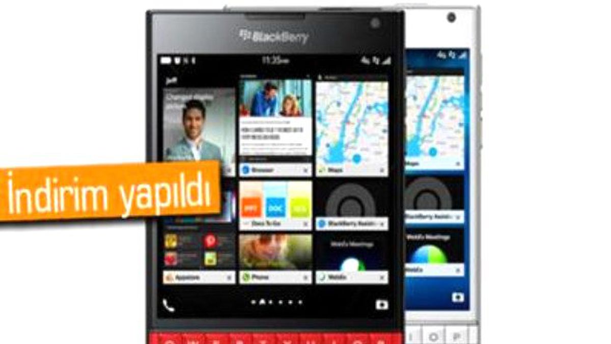 Blackberry Telefonlarına Yılbaşı İndirimi