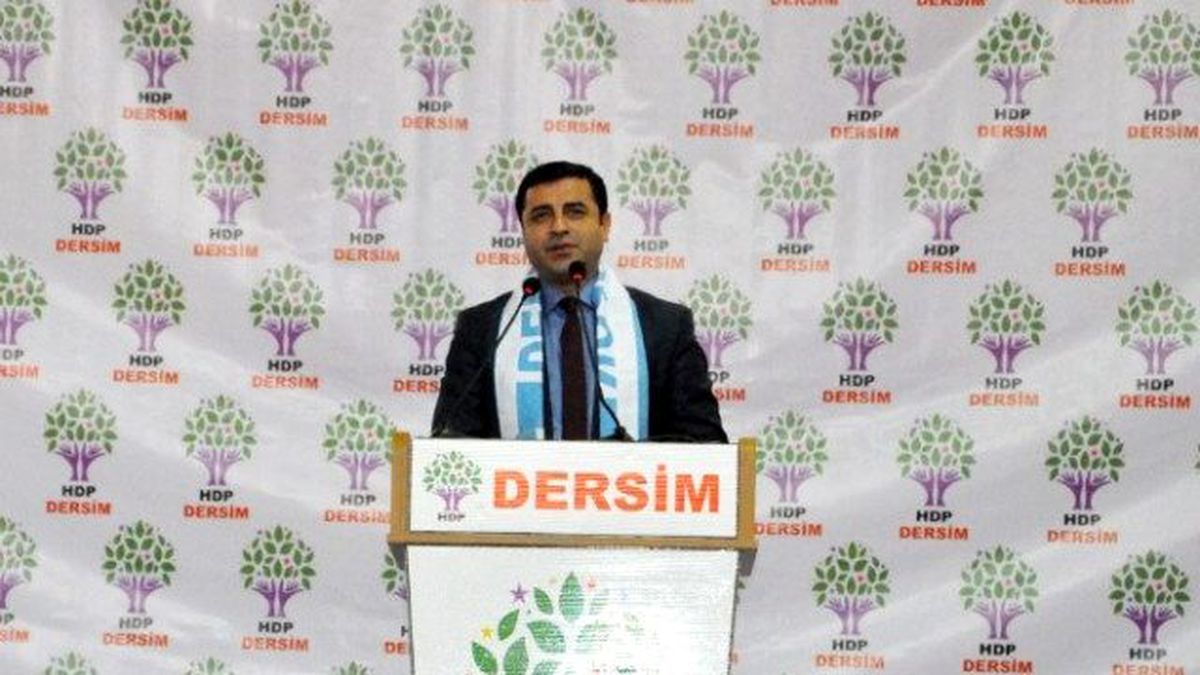 Demirtaş, Hdp Tunceli Kongresinde Konuştu