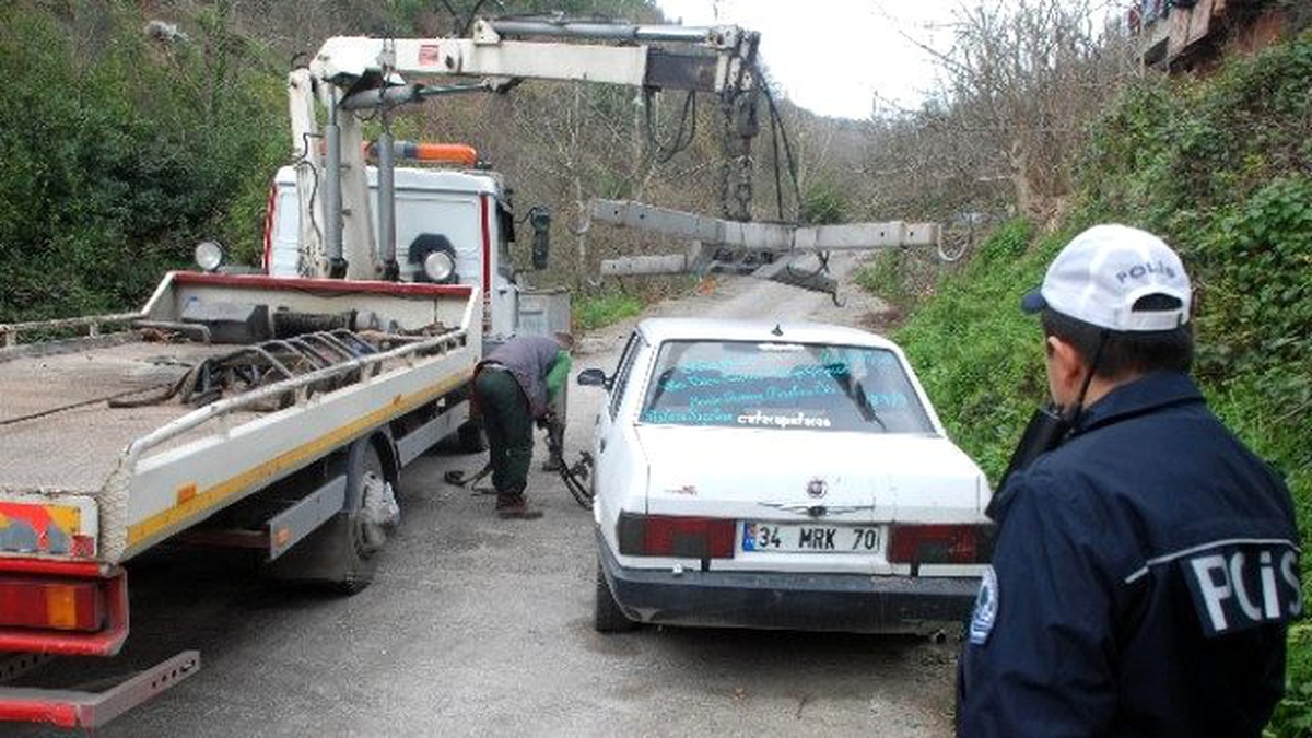Düzce\'de Çalınan Otomobil Ereğli\'de Bulundu