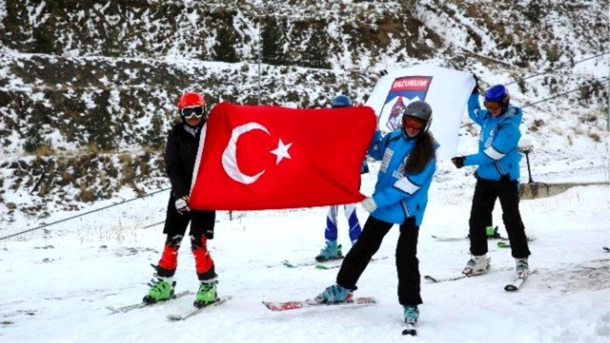 Erzurum Kayak Kulübü Sezonu Açtı