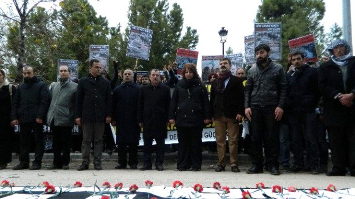 Gaziantep\'te \'Uludere\' Protestosu