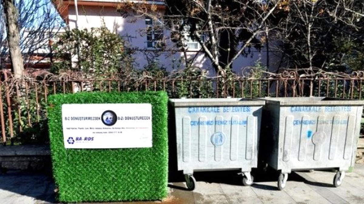 Geri Dönüşüm Kafesleri Yenileniyor