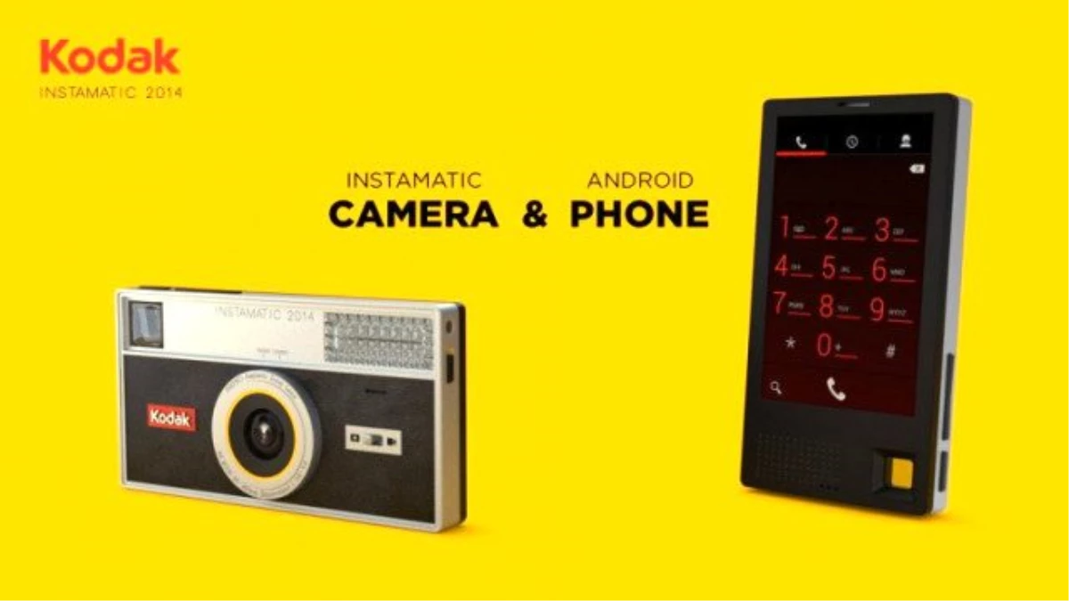 Instamatic 2014: Kodak Markalı İlk Akıllı Telefon
