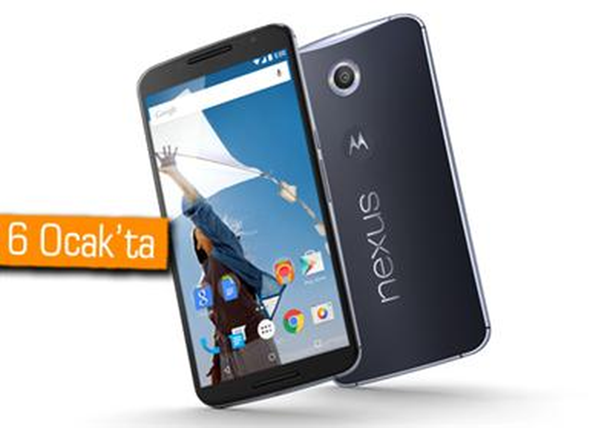 Motorola da Nexus 6\'yı Satmaya Başlayacak