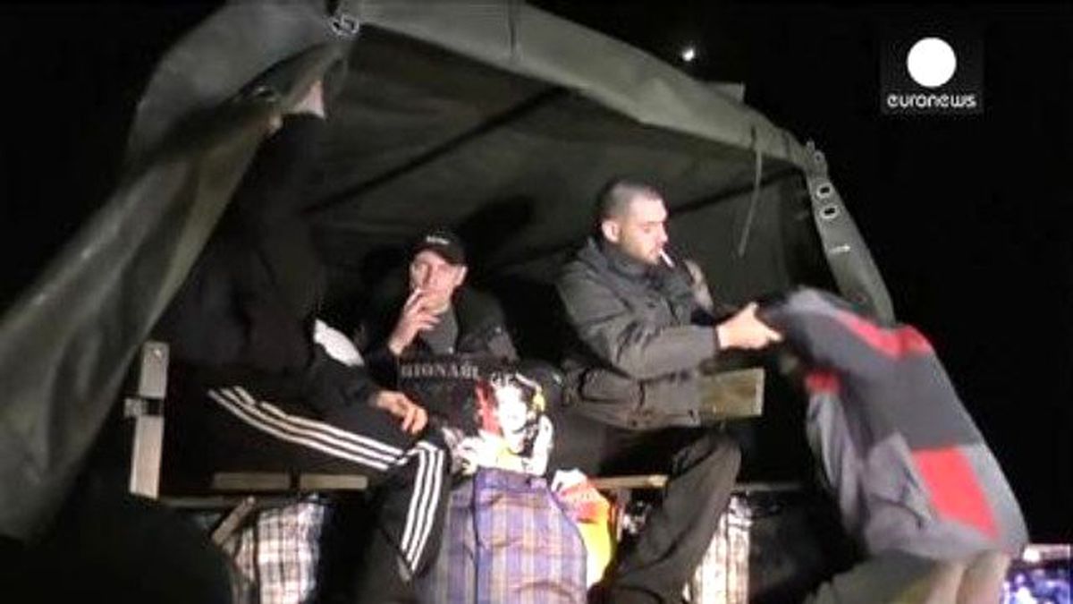Ukrayna\'da Rehine Değişimi Yapıldı