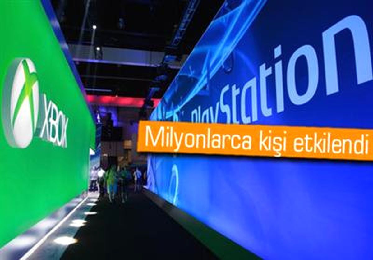 Xbox ve Playstation\'a Siber Saldırı