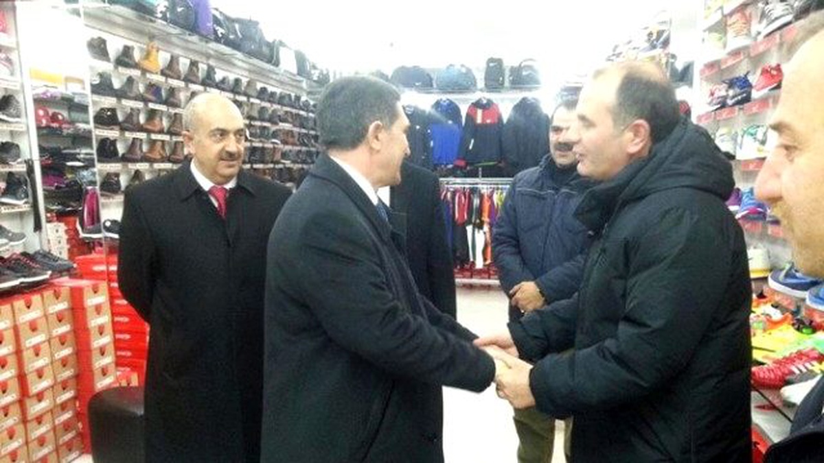 AK Parti Ağrı Milletvekili Çelebi\'nden Esnaf Ziyareti