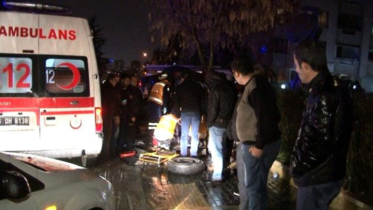 Başkent\'te Trafik Kazası: 1 Ölü, 1 Yaralı