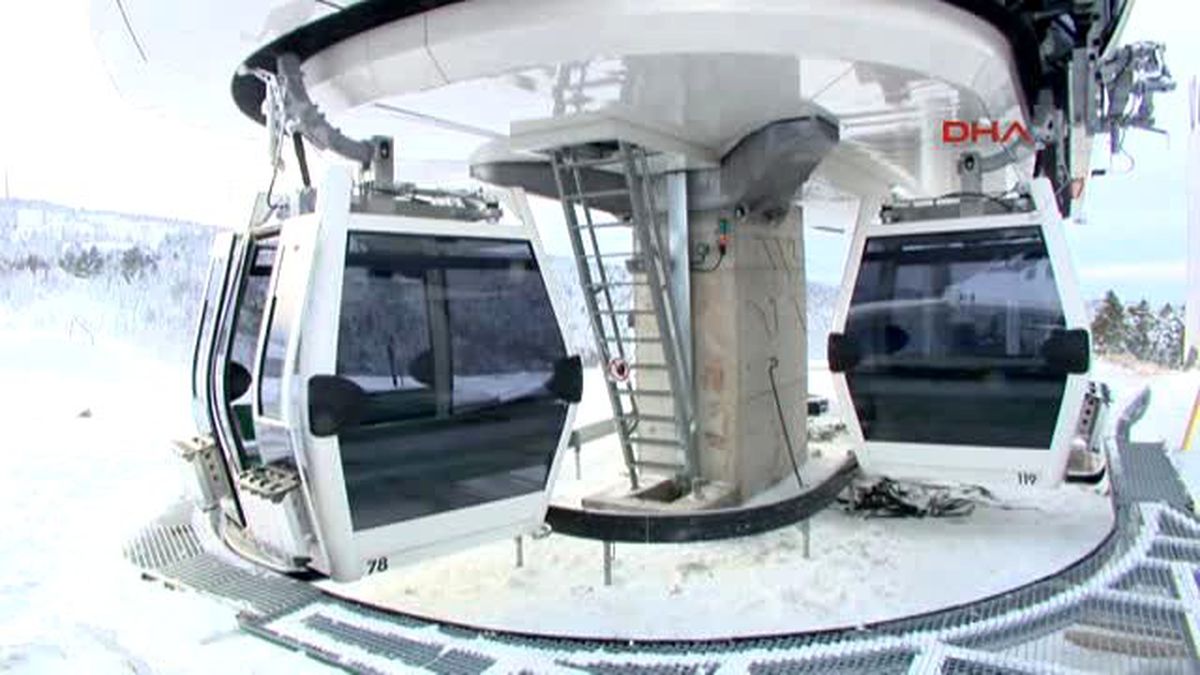 Bursa Uludağ Teleferiği 'Oteller Bölgesi?nde